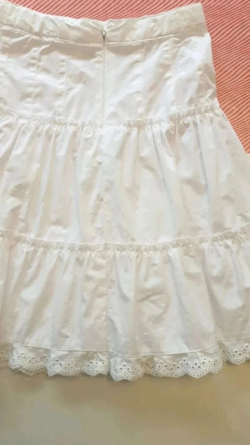 Falda larga blanca de 5 años – photo 10
